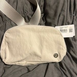 NWT white opal belt bag